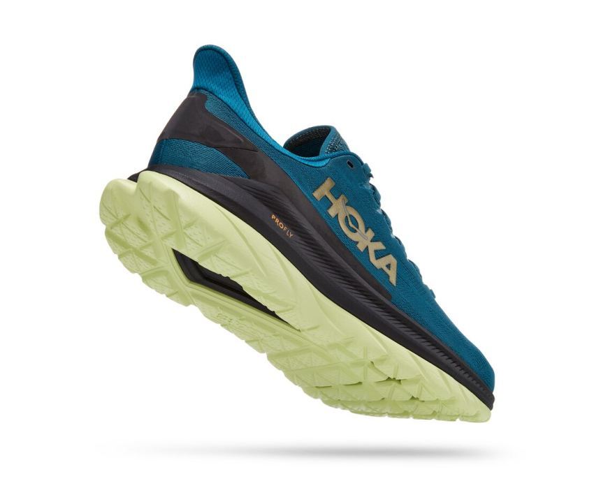 MENS MACH 4 BLUE CORAL / BLACK - Click Image to Close