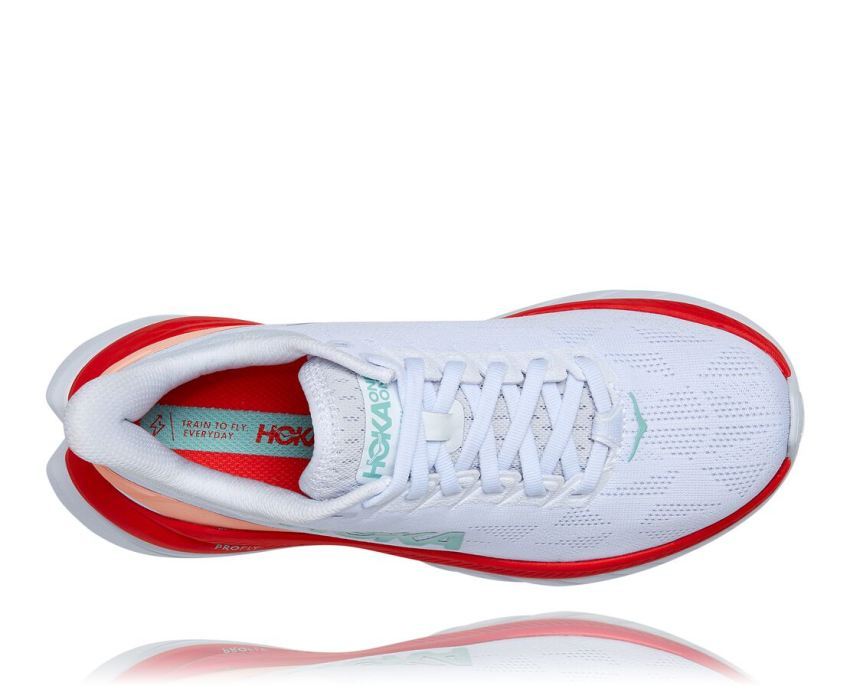 WOMENS MACH 4 WHITE / FIESTA - Click Image to Close