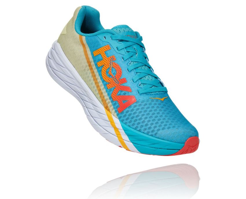 ALL GENDER ROCKET X SCUBA BLUE / LUMINARY GREEN - Click Image to Close