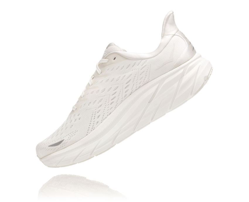 MENS CLIFTON 8 WHITE / WHITE - Click Image to Close