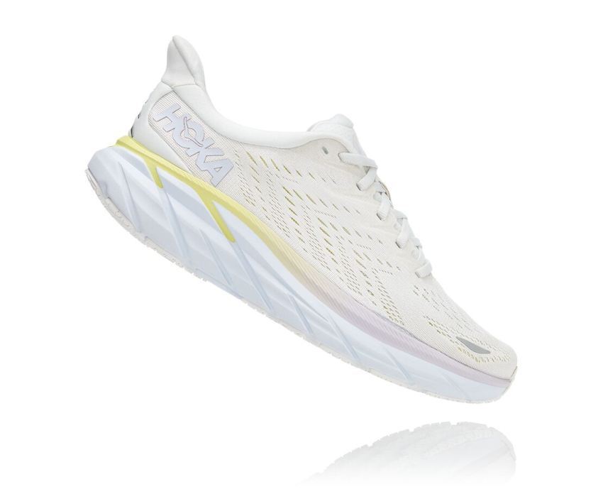 WOMENS CLIFTON 8 BLANC DE BLANC / BRIGHT WHITE